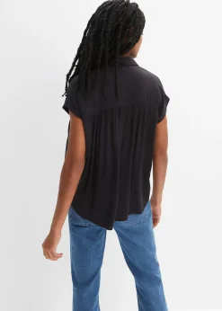 bonprix Blouse manches courtes oversized|Femme Chemisiers
