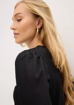 bonprix Blouse manches longues|Femme T-Shirts & Tops