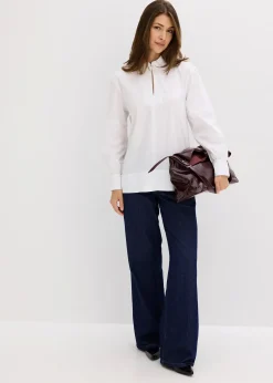 bonprix Blouse oversize à manches volumineuses|Femme Chemisiers