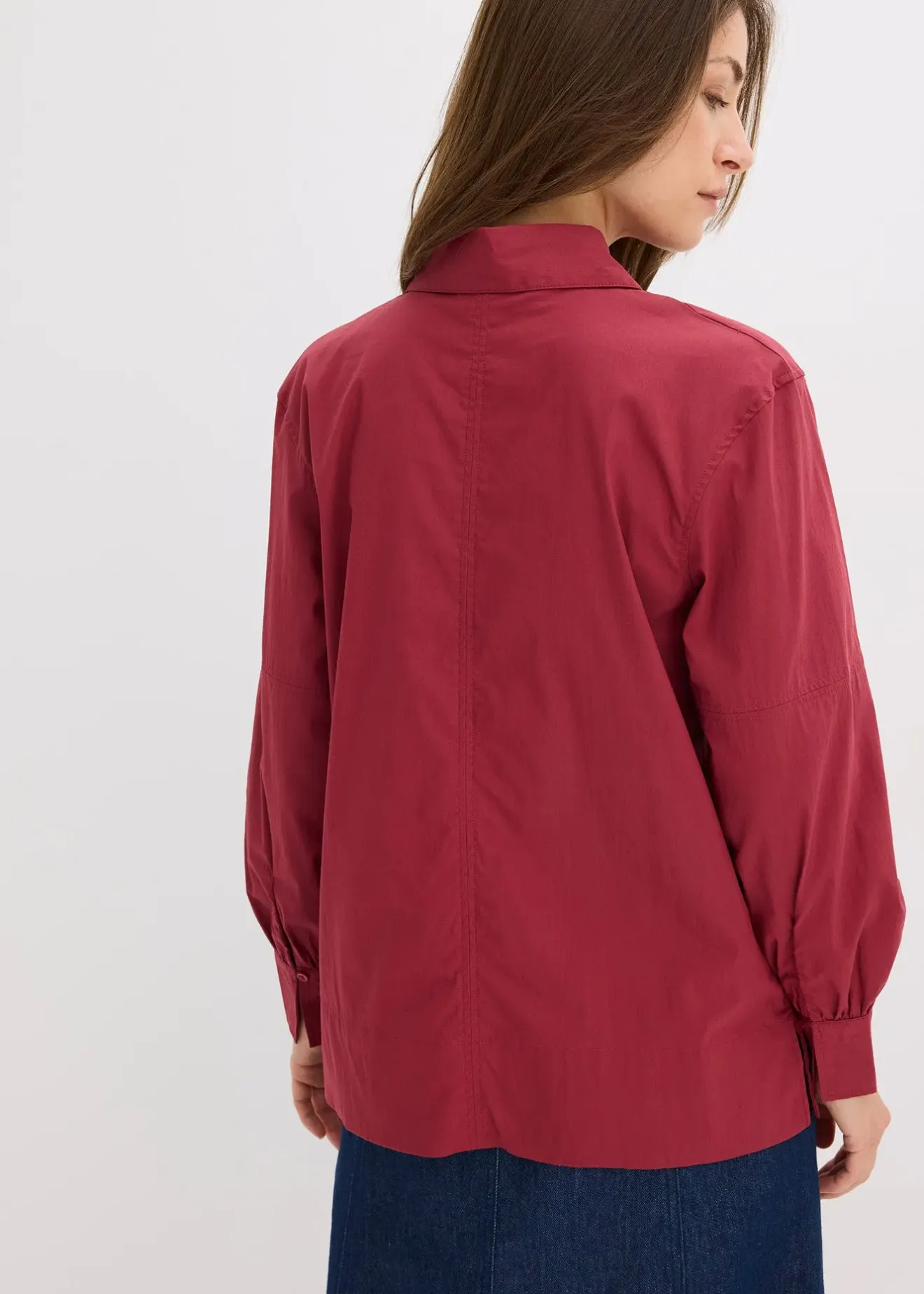 Femme bonprix Chemisiers|Blouse oversize à manches volumineuses