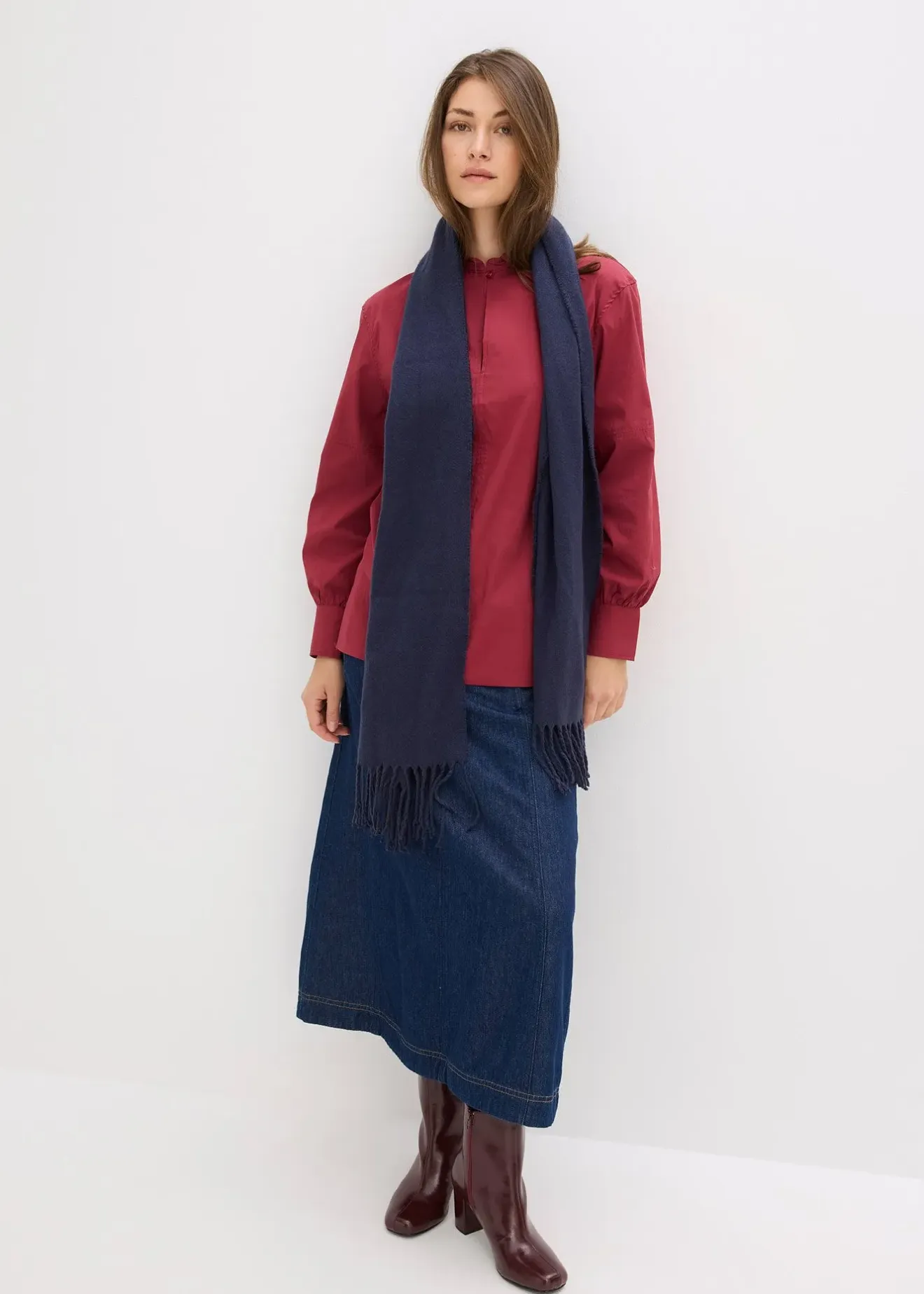 Femme bonprix Chemisiers|Blouse oversize à manches volumineuses