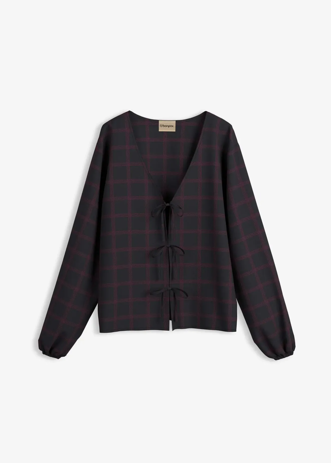bonprix Blouse oversize en viscose douce|Femme Chemisiers