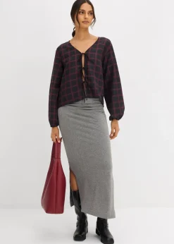 bonprix Blouse oversize en viscose douce|Femme Chemisiers