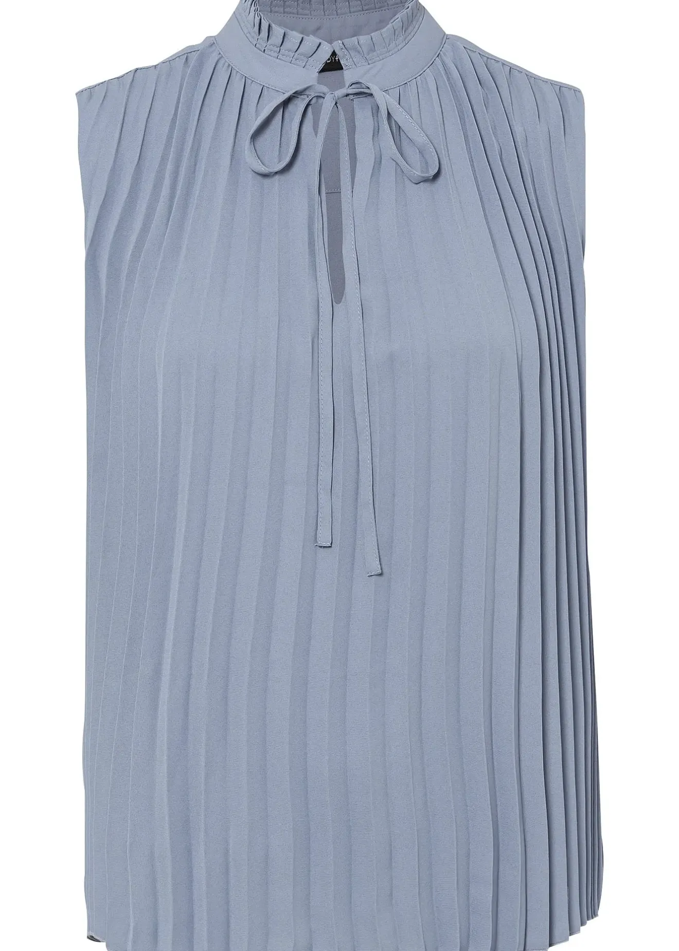 bonprix Blouse plissée sans manches|Femme Chemisiers|T-Shirts & Tops