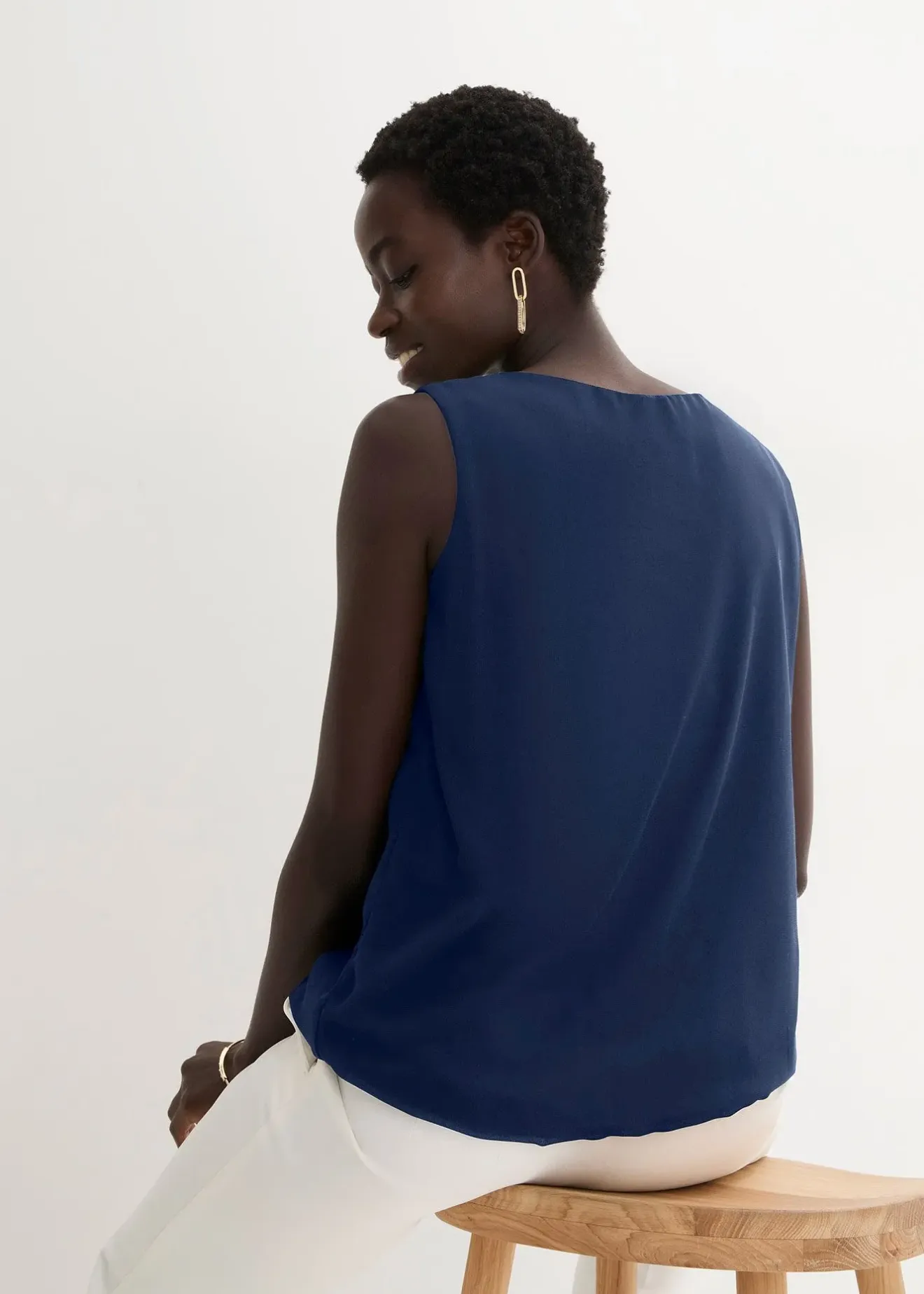 Femme bonprix Chemisiers|T-Shirts & Tops|Blouse sans manches