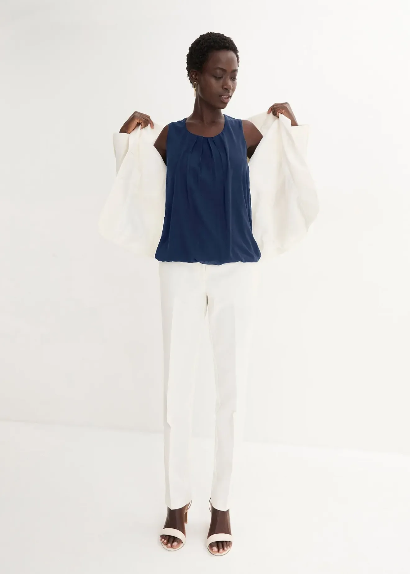 Femme bonprix Chemisiers|T-Shirts & Tops|Blouse sans manches