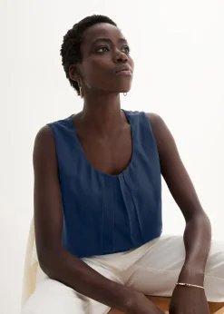 Femme bonprix Chemisiers|T-Shirts & Tops|Blouse sans manches