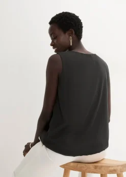 bonprix Blouse sans manches|Femme Chemisiers|T-Shirts & Tops