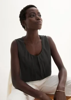 bonprix Blouse sans manches|Femme Chemisiers|T-Shirts & Tops