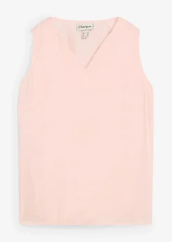 Femme bonprix Chemisiers|T-Shirts & Tops|Blouse sans manches en viscose douce