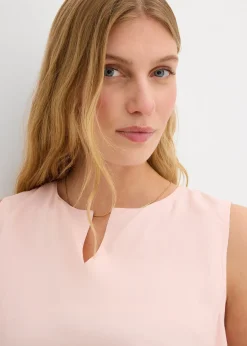 Femme bonprix Chemisiers|T-Shirts & Tops|Blouse sans manches en viscose douce