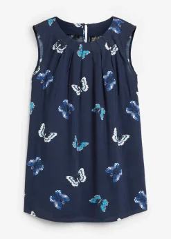 bonprix Blouse sans manches en viscose fluide|Femme Chemisiers|T-Shirts & Tops