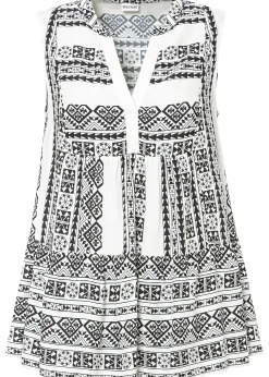 bonprix Blouse sans manches en viscose douce|Femme Chemisiers|T-Shirts & Tops