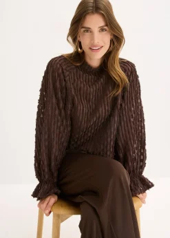 Femme bonprix Chemisiers|Blouse texturée
