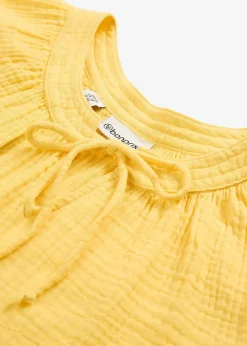 bonprix Blouse T-shirt en gaze de coton|Femme Chemisiers