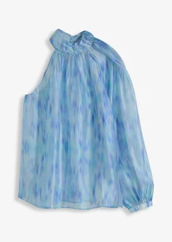 Femme bonprix Chemisiers|Blouse une épaule en crêpe