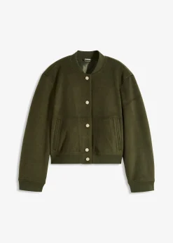 Femme bonprix Tailles Petite|Vestes & Manteaux|Blouson aspect laine