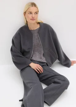 bonprix Blouson avec base boule|Femme Vestes & Manteaux