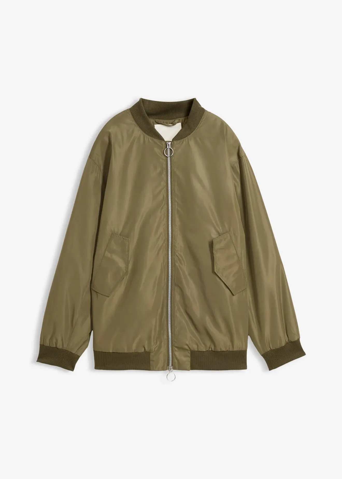 bonprix Blouson aviateur large à doublure léopard|Femme Vestes & Manteaux