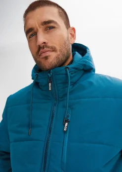 bonprix Blouson d’hiver matelassé à capuche|Homme Vestes