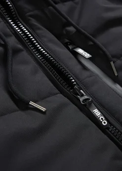 Homme bonprix Vestes|Blouson d’hiver matelassé à capuche