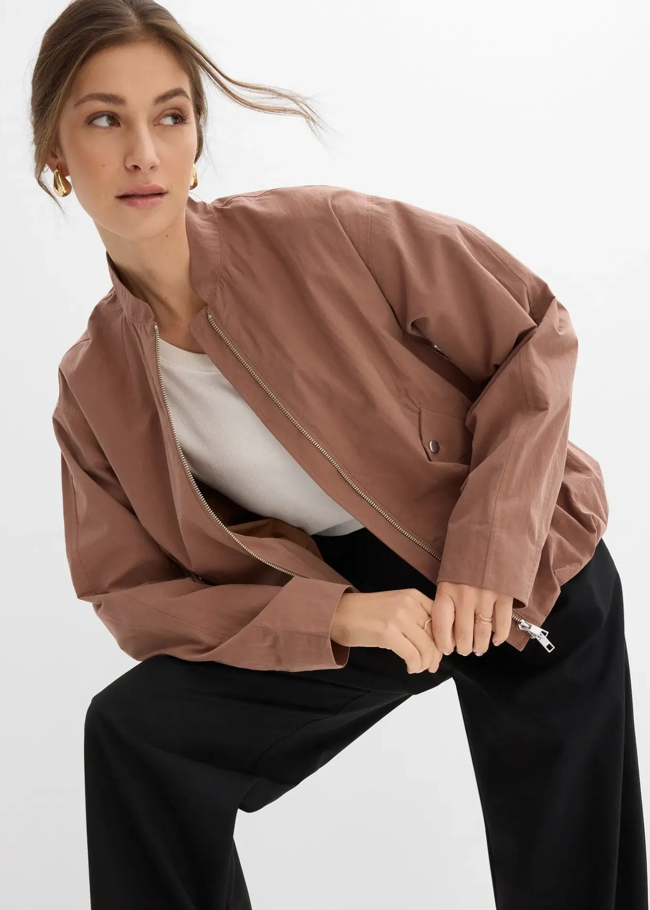 bonprix Blouson doux|Femme Vestes & Manteaux