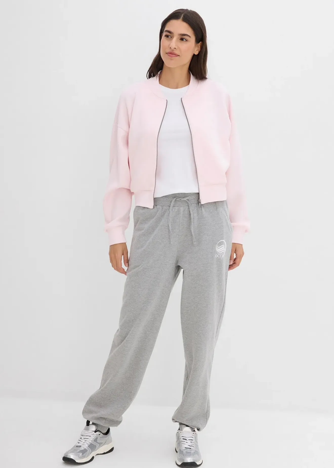 Femme bonprix Vestes & Manteaux|Blouson doux en sweat