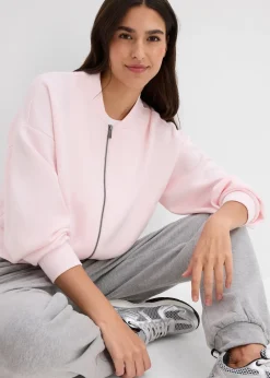 Femme bonprix Vestes & Manteaux|Blouson doux en sweat