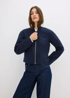 Femme bonprix Vestes & Manteaux|Blouson doux en viscose mélangée