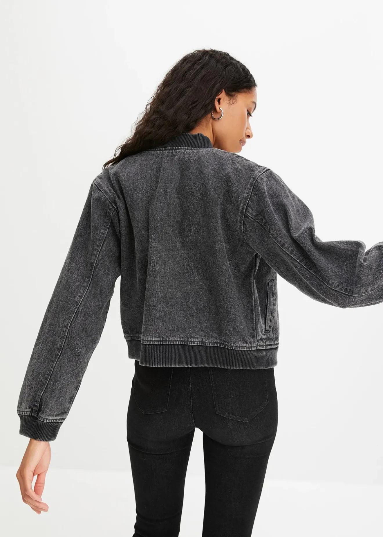 Femme bonprix Vestes & Manteaux|Blouson en jean