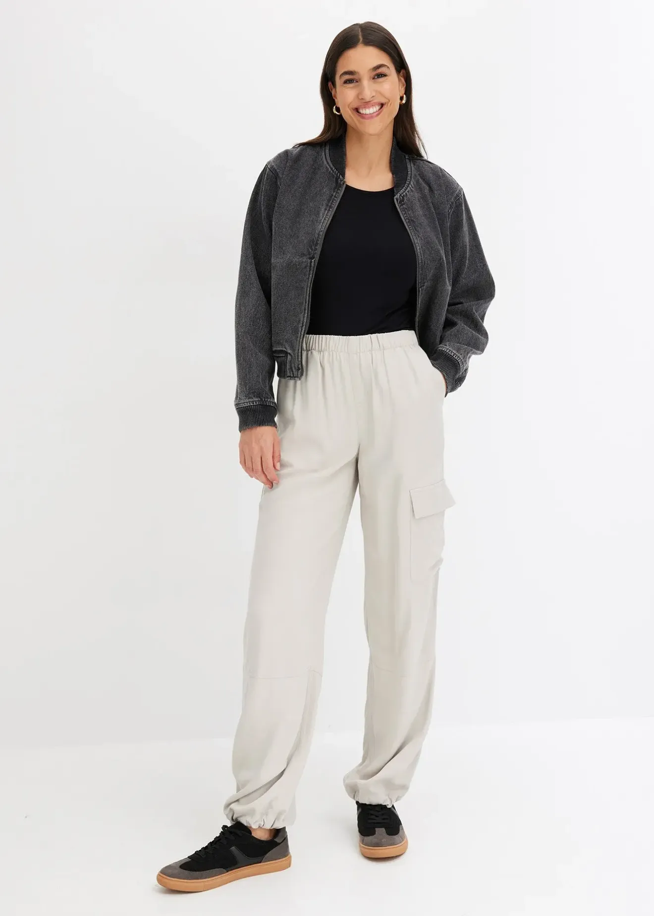 Femme bonprix Vestes & Manteaux|Blouson en jean