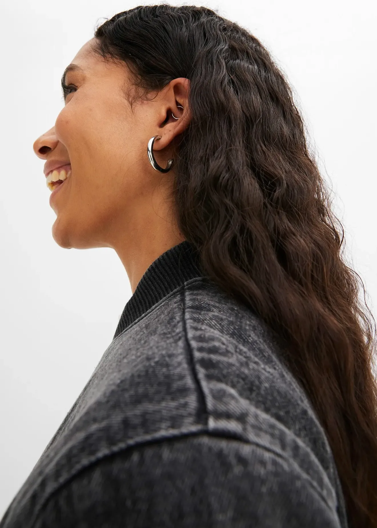 Femme bonprix Vestes & Manteaux|Blouson en jean