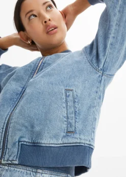 bonprix Blouson en jean|Femme Vestes & Manteaux