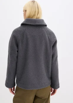 Femme bonprix Vestes & Manteaux|Blouson en maille bouclette douce