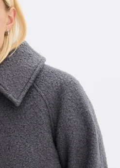 Femme bonprix Vestes & Manteaux|Blouson en maille bouclette douce