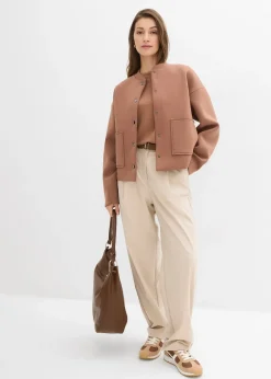 Femme bonprix Vestes & Manteaux|Blouson en néoprène confortable