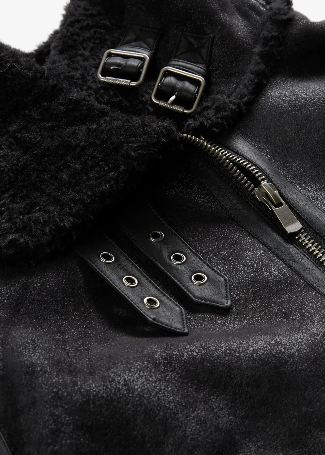 bonprix Blouson enduit doublé sherpa|Homme Vestes