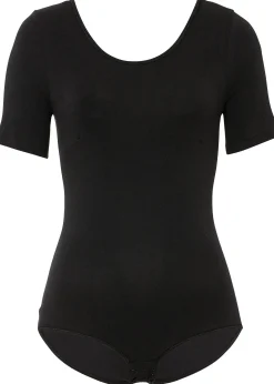 Femme bonprix Basiques|Bodies|Body coton manches coude