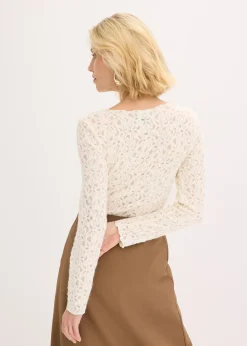 Femme bonprix T-Shirts & Tops|Body en dentelle douce