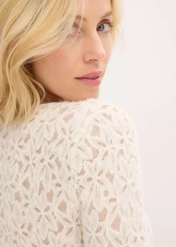 Femme bonprix T-Shirts & Tops|Body en dentelle douce