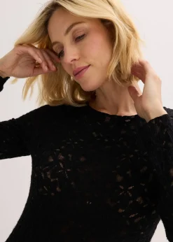 bonprix Body en dentelle douce|Femme T-Shirts & Tops