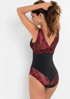 Femme bonprix Bodies|Dessous|Body sans armatures à dentelle florale