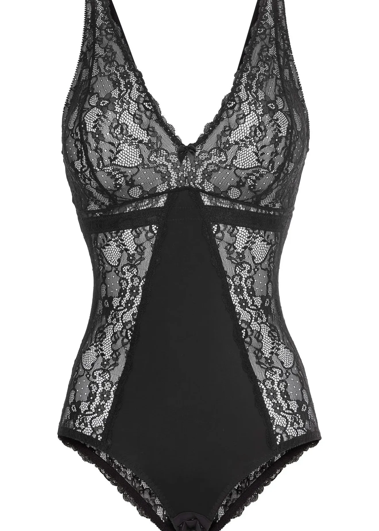 Femme bonprix Bodies|Dessous|Body sans armatures avec dentelle
