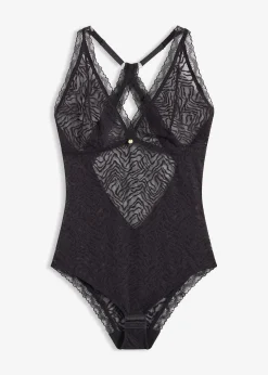 bonprix Body sans armatures en dentelle fine|Femme Bodies|Dessous