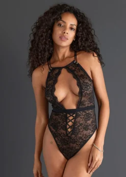 Femme bonprix Lingerie Érotique|Body string ouvert