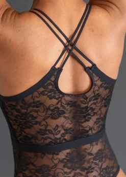 Femme bonprix Lingerie Érotique|Body string ouvert