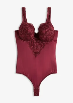 bonprix Body-string à bretelles rembourrées|Femme Grands Bonnets D-H|Dessous