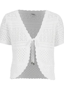 Femme bonprix Maille|Vestes & Manteaux|Boléro court en crochet