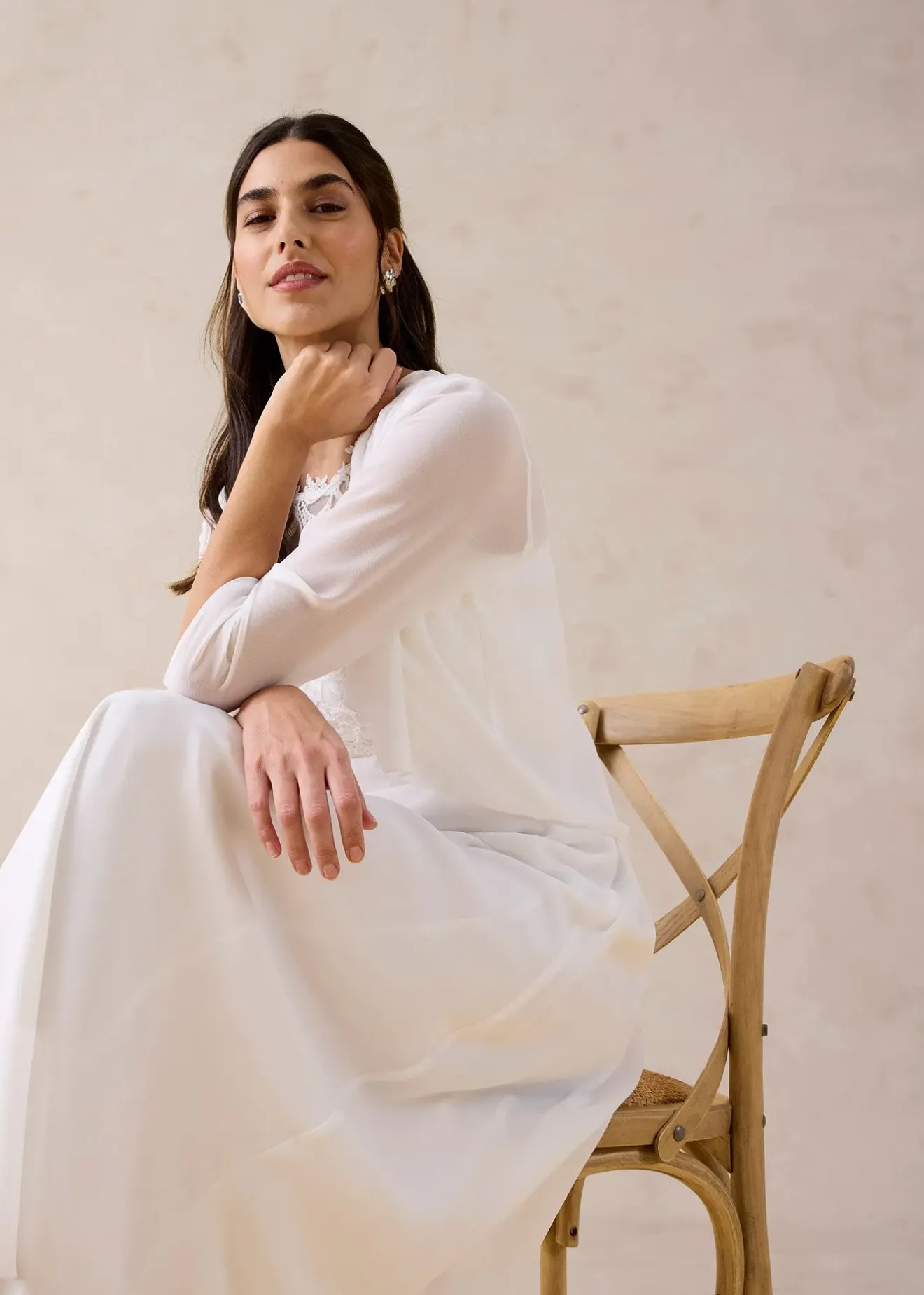 bonprix Boléro en crêpe|Femme Vestes & Manteaux