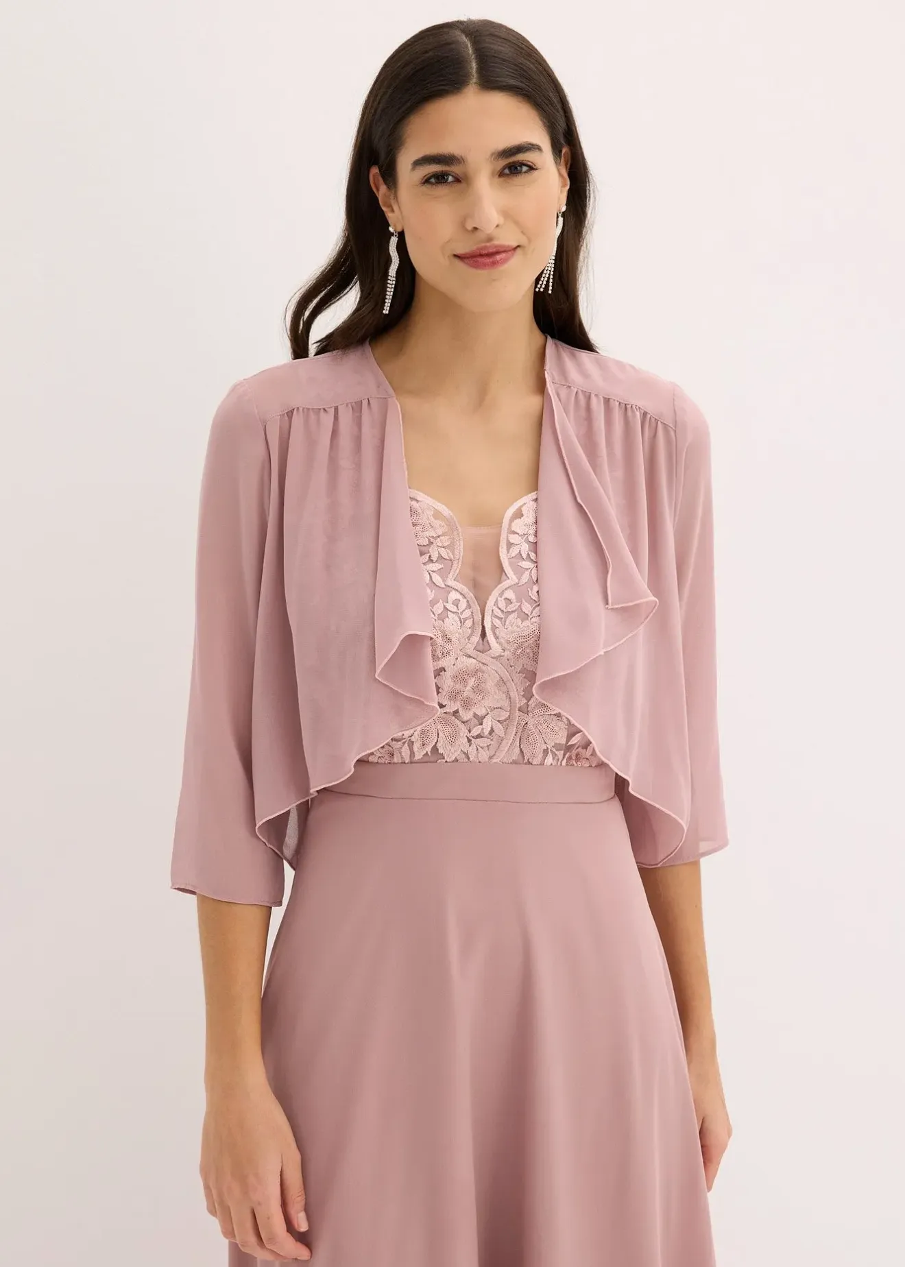 Femme bonprix Mode Festive|Vestes & Manteaux|Boléro en crêpe